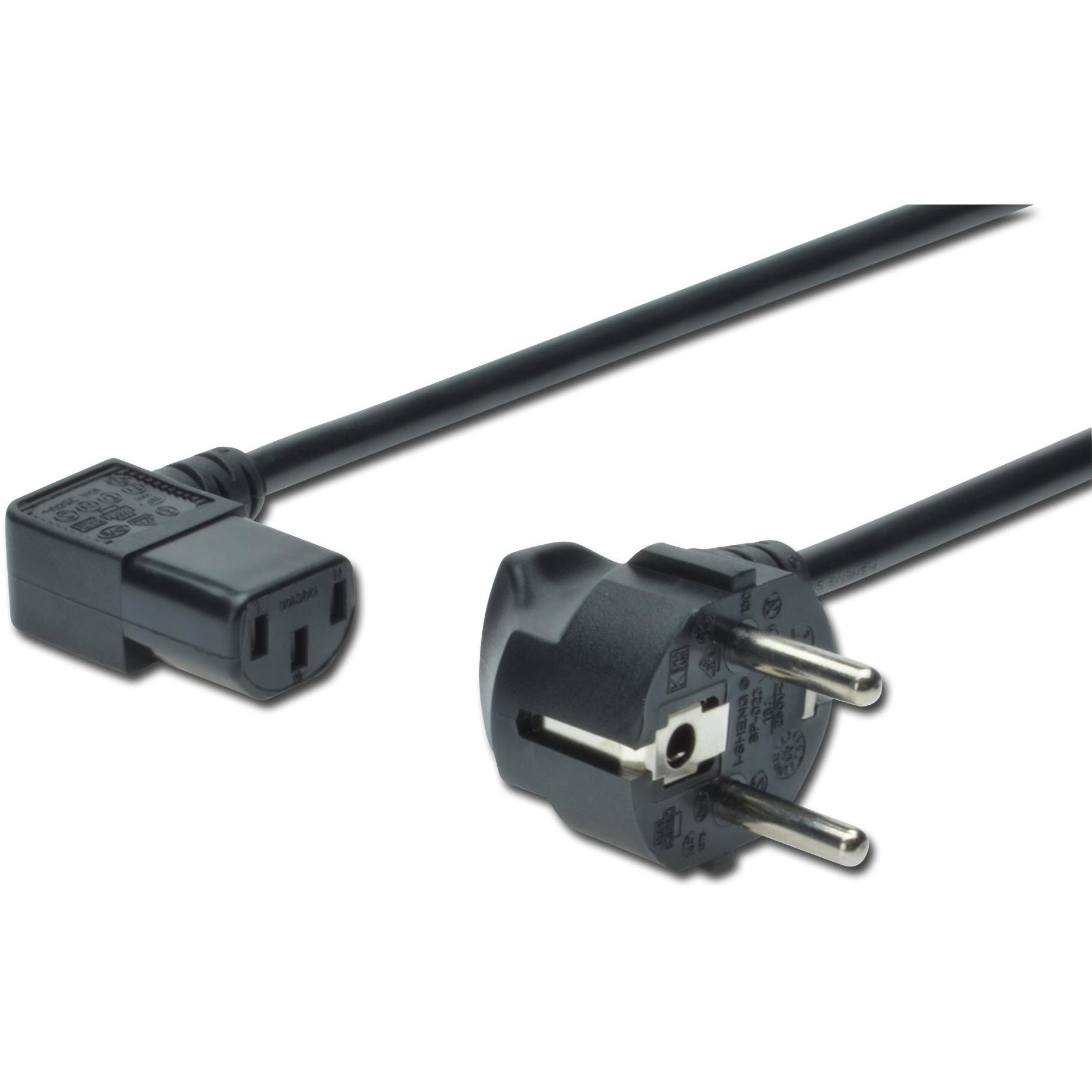 Digitus Netzanschlusskabel,Schuko 1.8m (1.80 m), Stromkabel