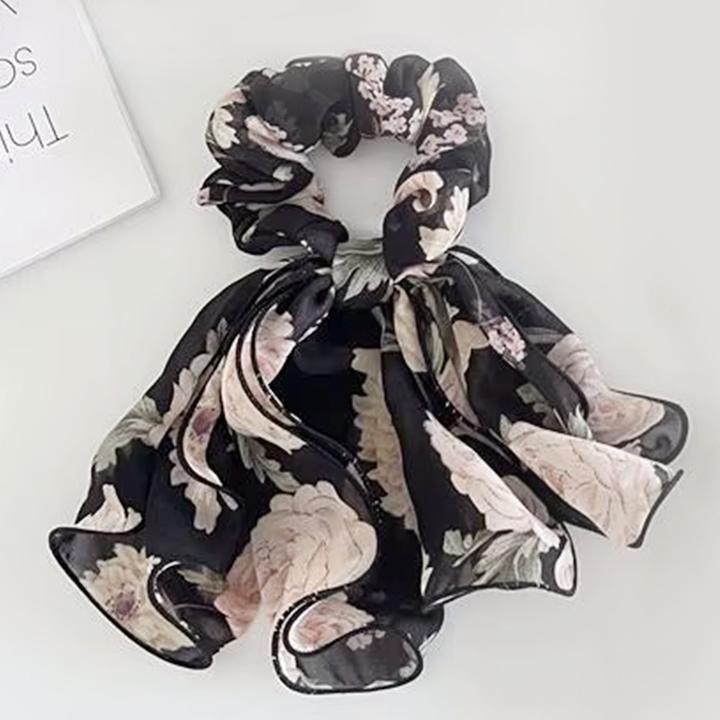 Produktbild Avizar Maxi-Haargummi mit Blumenschal (Haargummi)