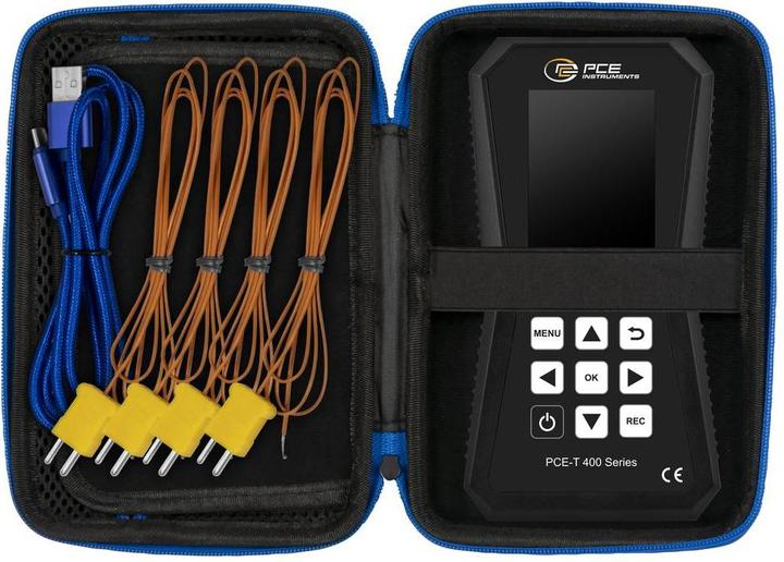 Produktbild PCE Instruments PCE-T 420 PCE-T 420 Temperatur-Datenlogger Messgrösse Temperatur (Messgerätkoffer)