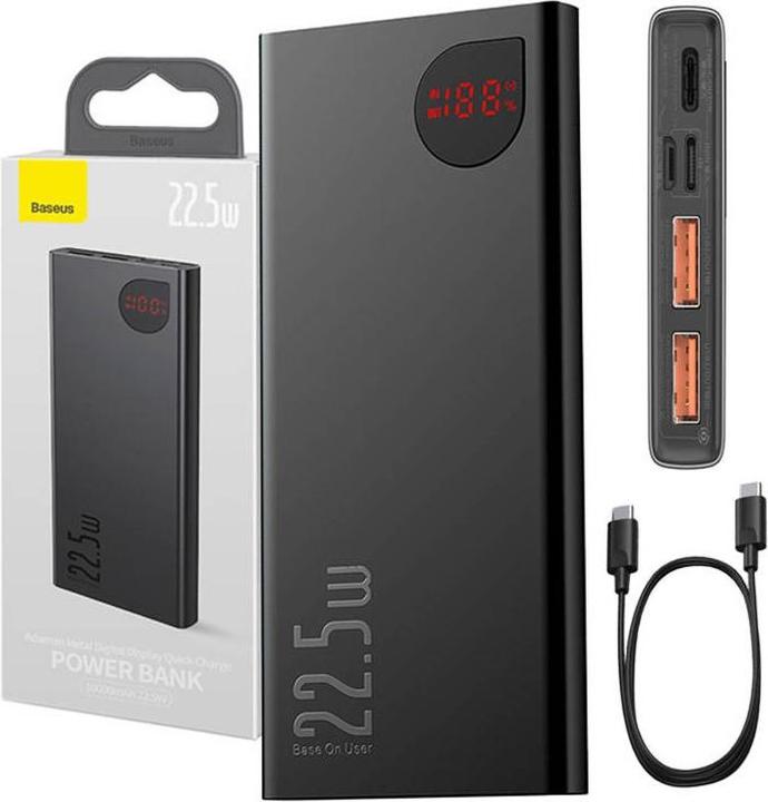Actual product image Baseus Adaman (10000 mAh, 22.50 W, 37 Wh)