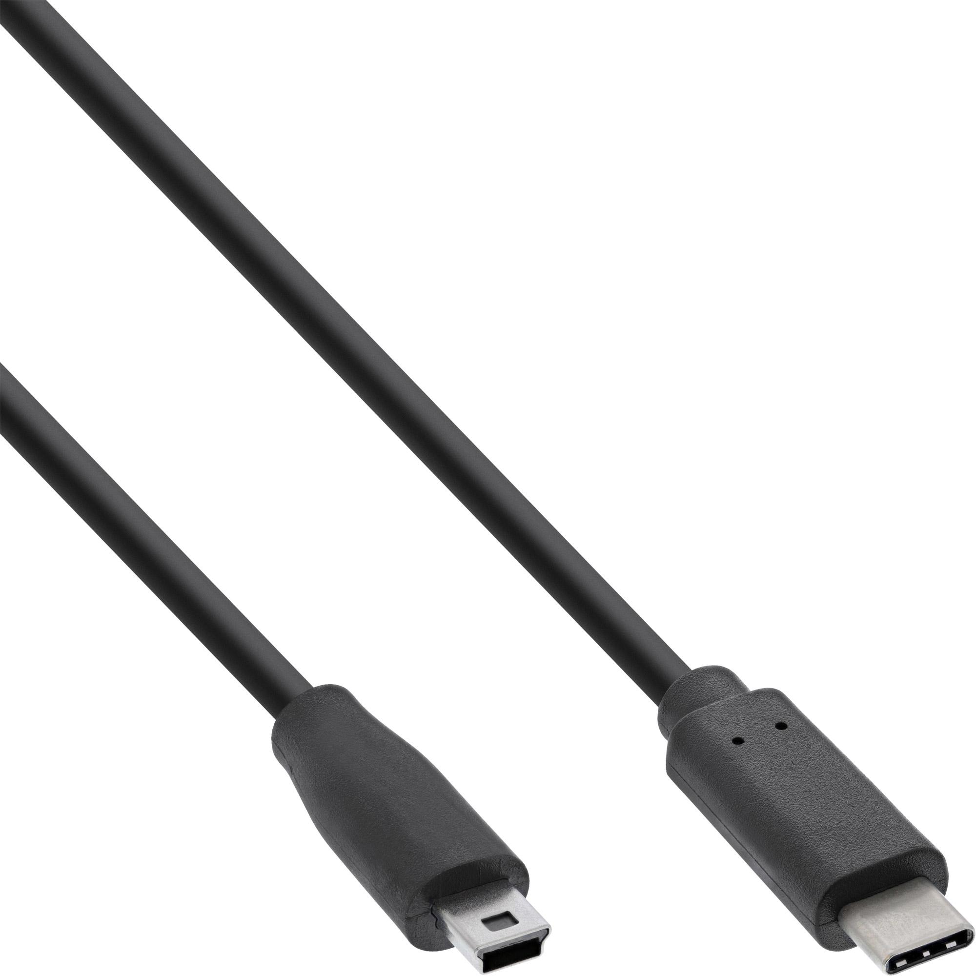InLine USB 2.0 Kabel (1 m, USB 2.0), USB Kabel