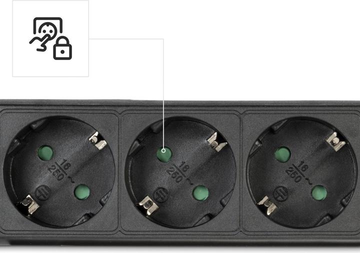 Produktbild Hama 00223011 Intelligente Steckerleiste 6 AC-Ausgänge 3 m (6x, 3 m)