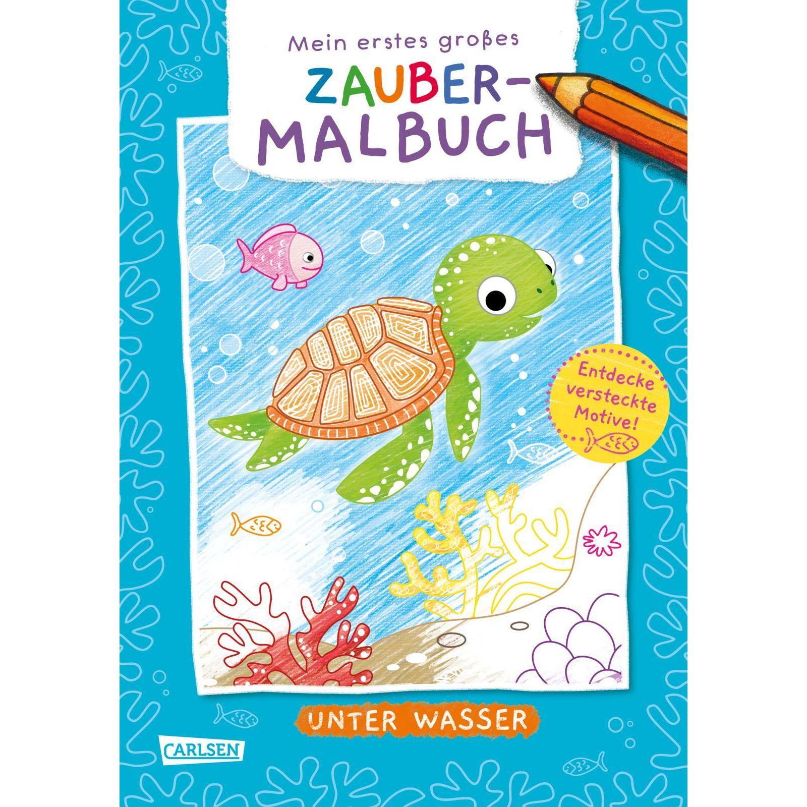 Carlsen Ausmalbilder für Kita-Kinder
