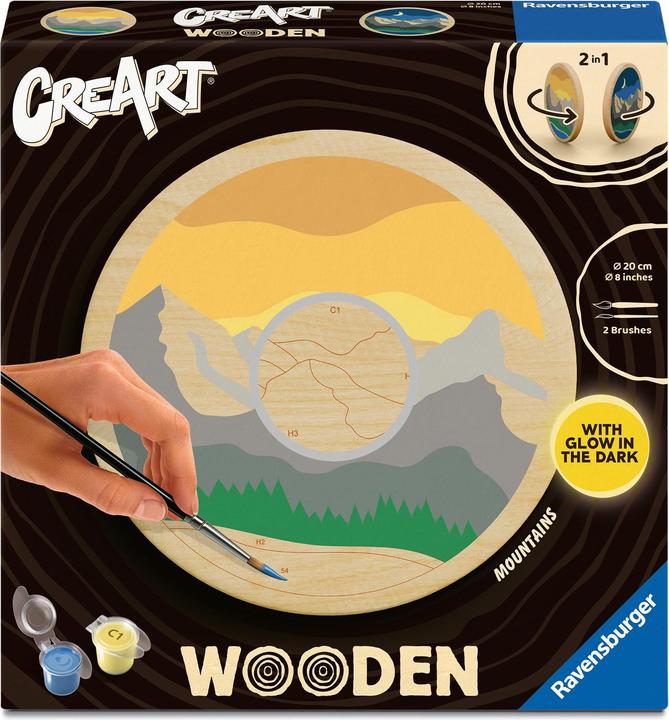 Ravensburger CreArt Wooden - Berge