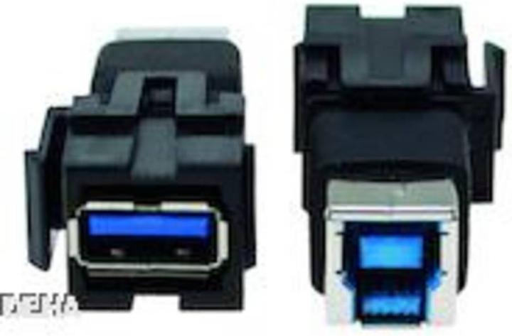 Image du produit Bachmann Custom Modul 1x USB 3.0 A/B Keystone (USB 3.2 Gen 1)