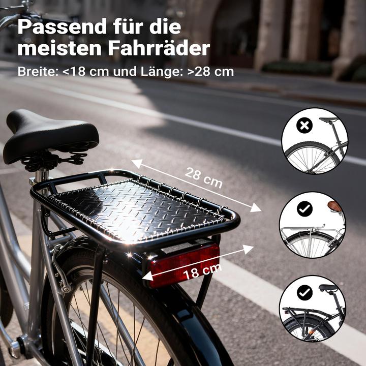 Produktbild Wiltec Doppeltasche Gepäckträgertasche 48l Fahrradtasche Gepäckträger wasserfest (Gepäckträgertasche)