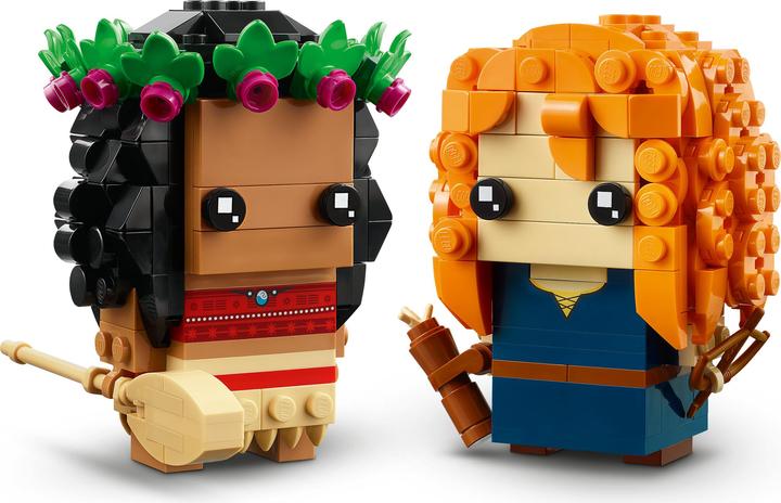 Produktbild LEGO Vaiana und Merida (40621, LEGO Brickheadz)