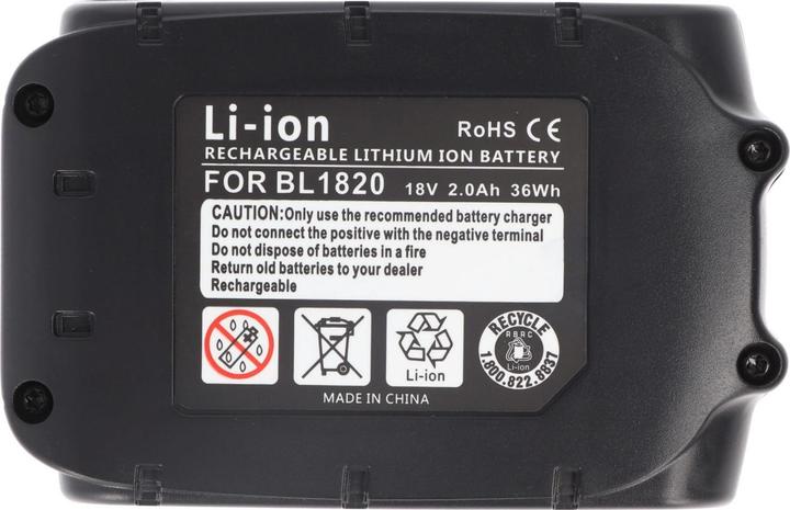 Produktbild AccuCell Akku Makita BL1820B Li-ion 18V, 2000mAh (18 V)