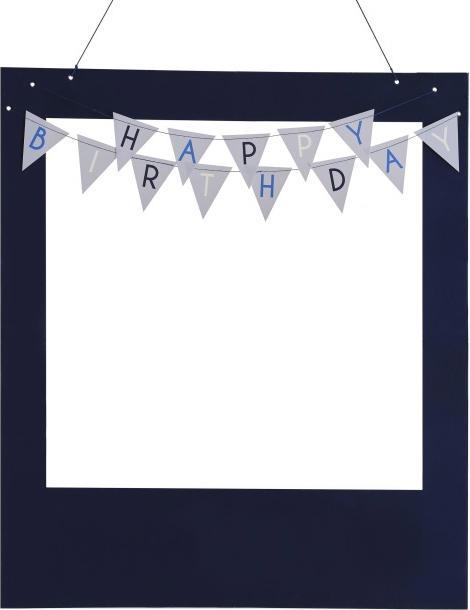 Produktbild Ginger Ray Photo Booth Rahmen HBD (1 Stück)