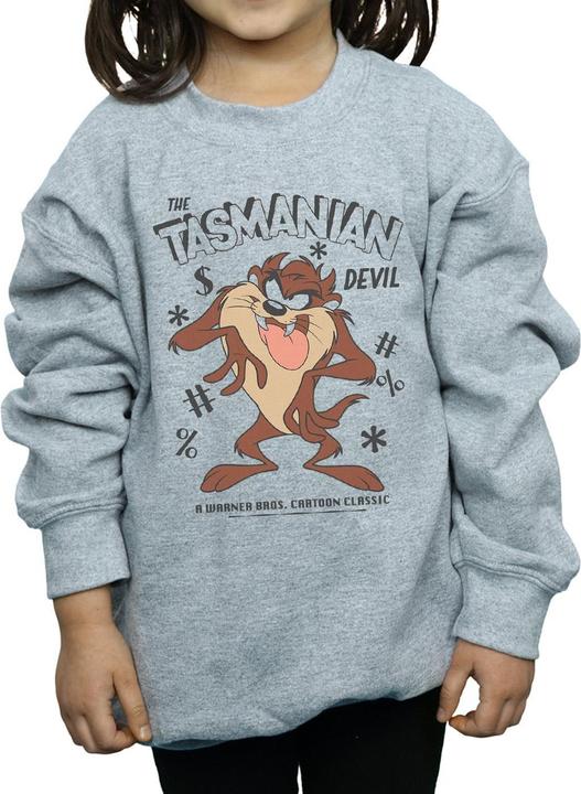 Produktbild Looney Tunes Vintage Tasmanian Devil Sweatshirt Mädchen (116)