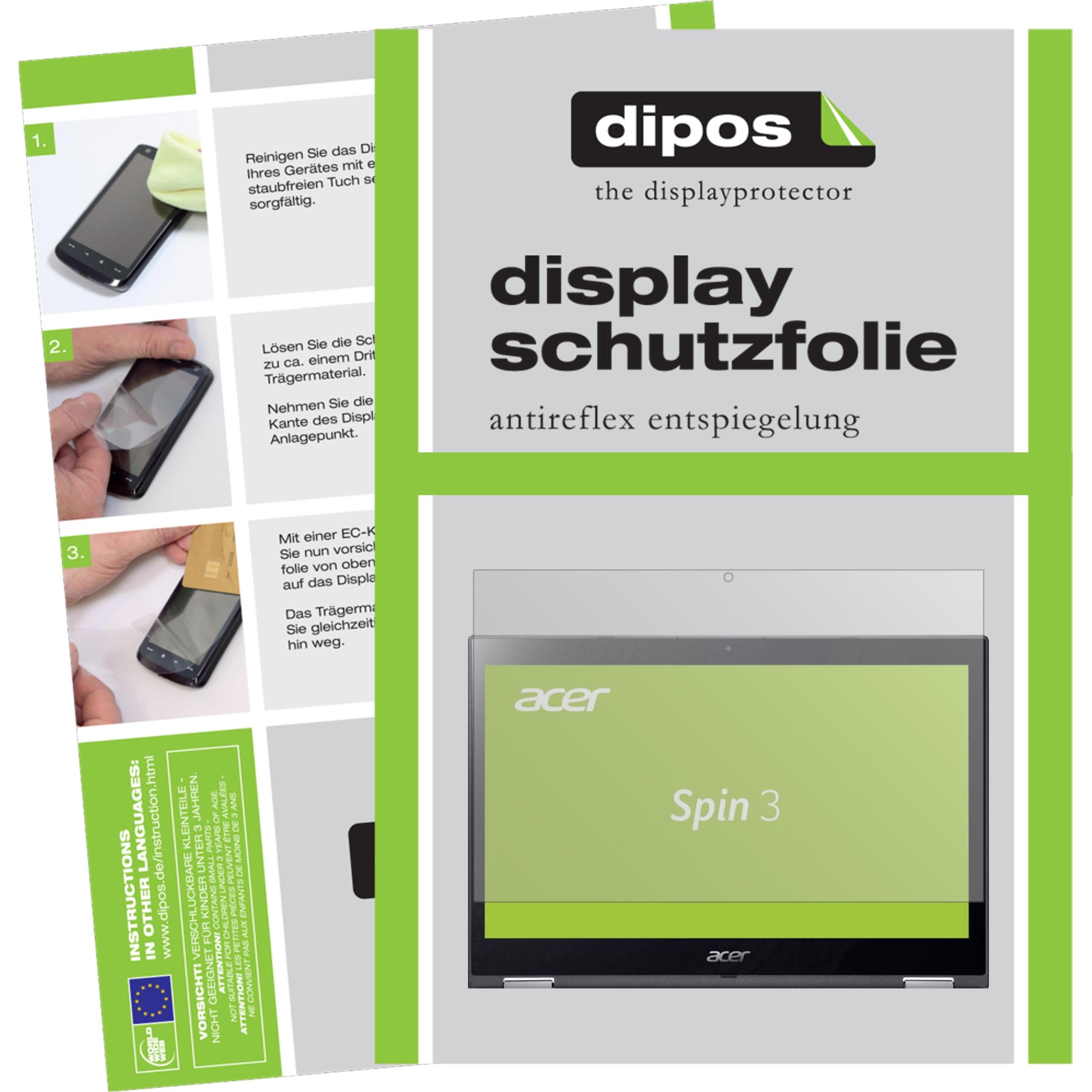 Thumbnail - Dipos Displayschutzfolie Antireflex (1 Stück, Spin 3), Tablet Schutzfolie