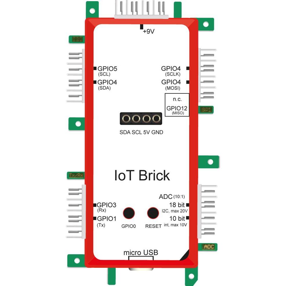 Allnet Brick"R"knowledge IoT Brick, Entwicklungsboard + Kit