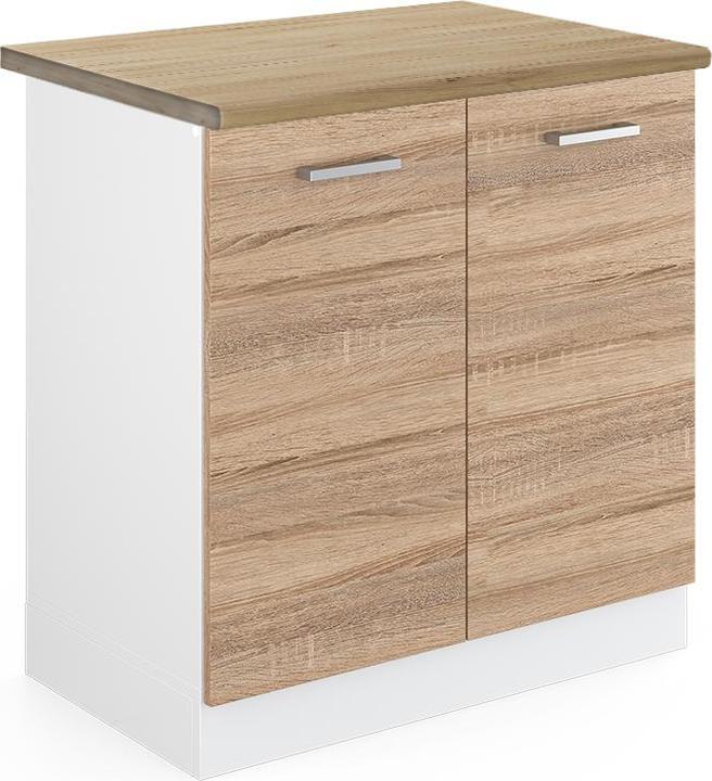 Goldkraft Eiche, Sonoma, Sonoma Eiche, Weiss