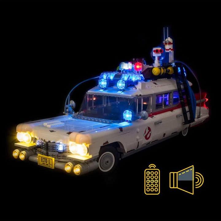 Produktbild Light my bricks LED Licht, Sound und Fernbedienungs-Set für LEGO Ghostbusters Ecto-1