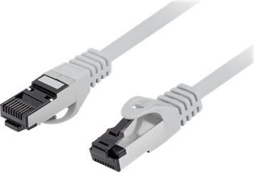 Produktbild Lanberg PATCHCORD KAT.8.1 S/FTP LSZH CU 0.25M SZARY FLUKE PASSED (CAT8.1, 0.25 m)
