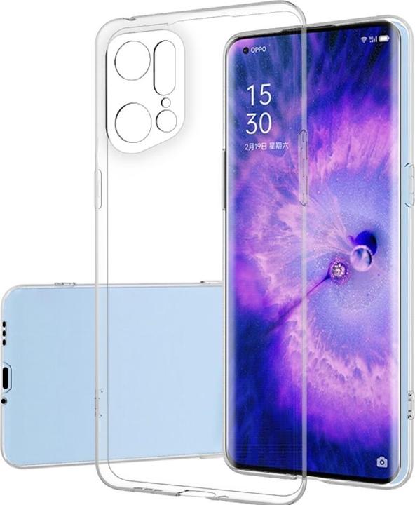 Screenguard Custodia Oppo Find X5 Pro flessibile in TPU trasparente (Oppo Find X5 Pro)