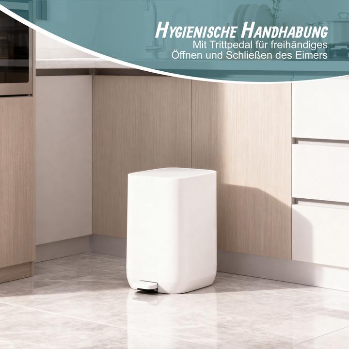 Actual product image Relaxdays pedal bin (7 l)