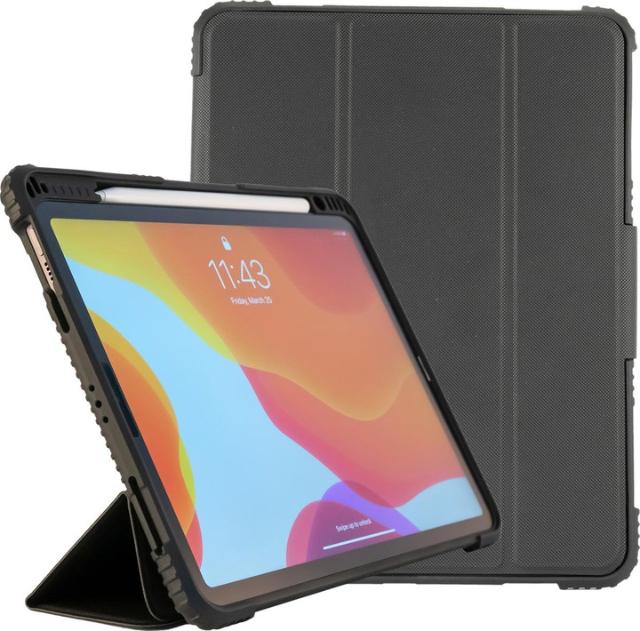 Actual product image 4smarts Folio Case Endurance (iPad 2020 (8. Gen), iPad 2021 (9th Gen), iPad 2019 (7th gene))