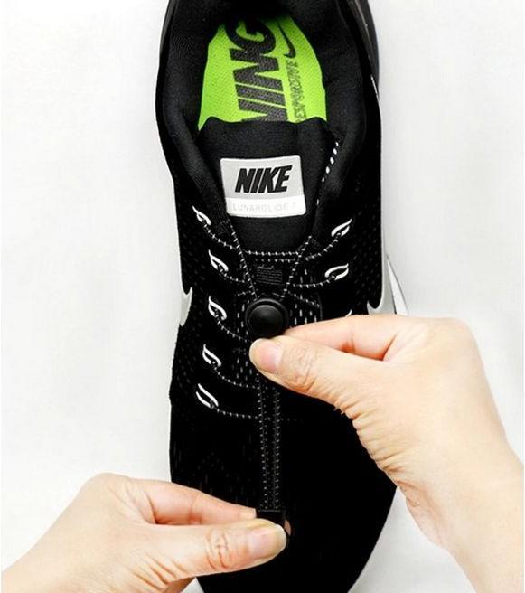 Actual product image MU Classic Shoelaces without tying button closure