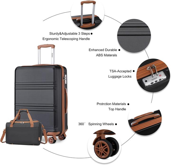 Produktbild Kono 2-teiliges Reisekoffer-Set (100 l)