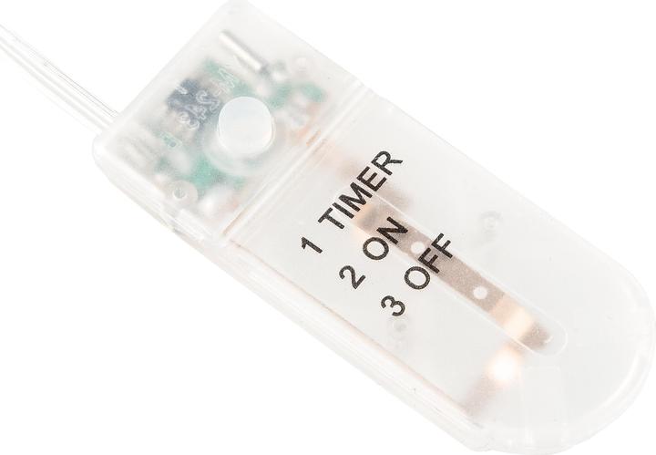 Produktbild Idena Micro Lichterkette 100LED,warmweiss,6h-Timer (10.20 m)