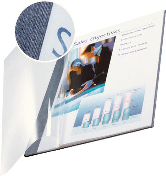 Produktbild Leitz impressBIND Mappen Soft Cover A4 10 Stk. - 7 mm, blau (A4, 10x)