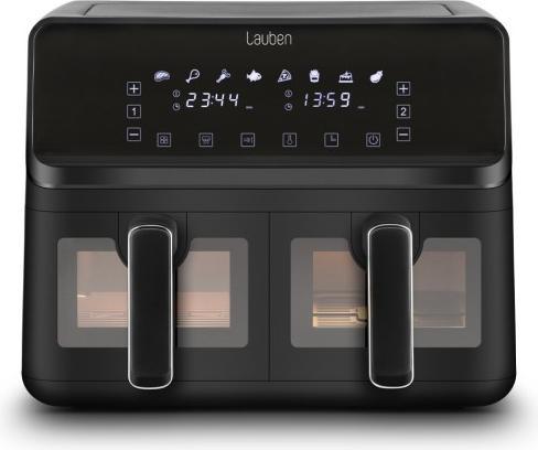 Produktbild Lauben DualZone® Heissluftfritteuse 8000BC LBAFMDZAF80BA