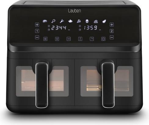 Produktbild Lauben DualZone® Heissluftfritteuse 8000BC LBAFMDZAF80BA