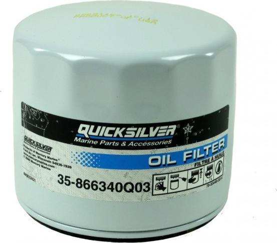 Produktbild No Name Filtr oleju pasuje do: MERCRUISER/OMC/VOLVO PENTA przykręcany