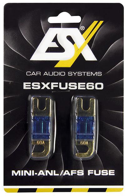Immagine prodotto ESX FUSE60 | Fusibile Mini ANL da 60 A (2 pezzi) (60 A)