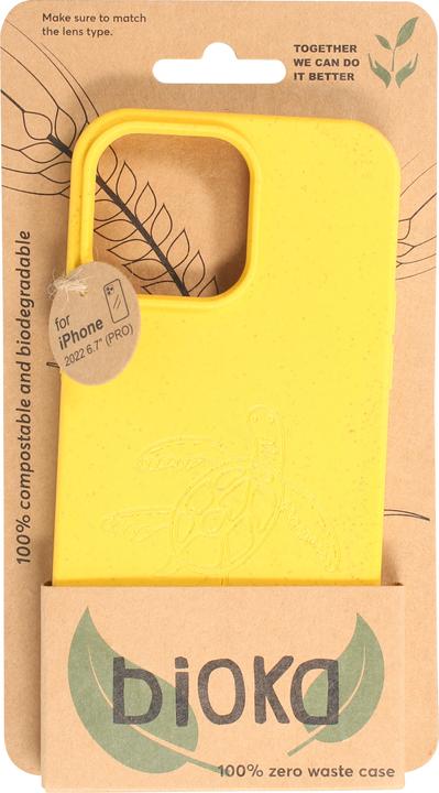 Produktbild Bioka Hülle Biologisch Abbaubar Eco-Friendly Kompostierbar Seele der Schildkröte (Apple iPhone 14 Pro Max)