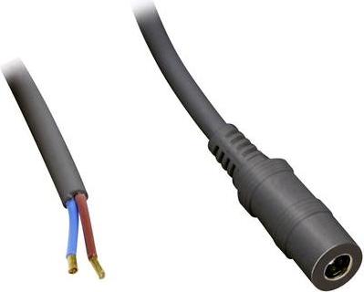 Actual product image Tru Components Low-voltage connection cable Low-voltage socket