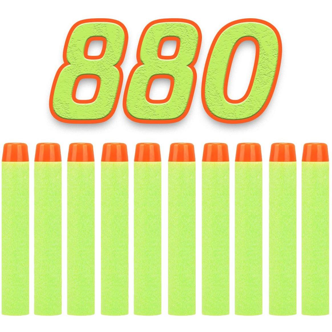 König Design 880 Soft Nachfüll Foam Darts Pfeile Elite Clip für NERF N-Strike Ersatzpfeile