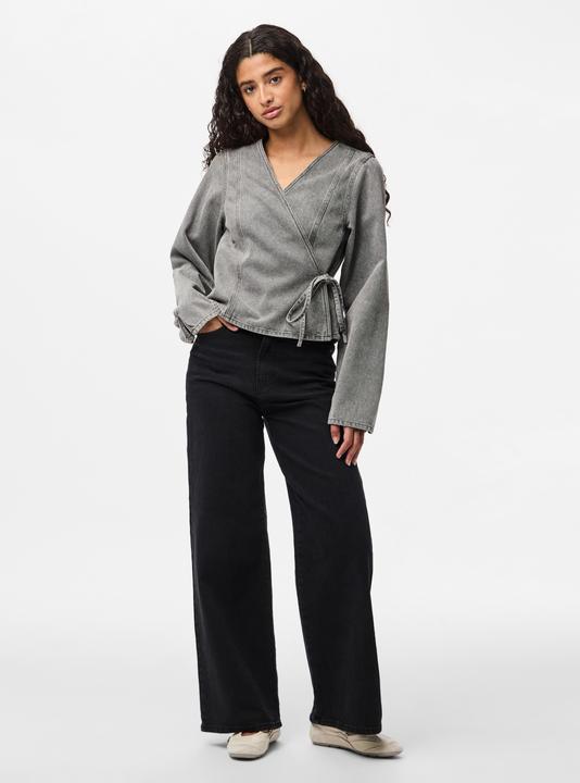 Image du produit Pieces PCFENNA DENIM Wickelbluse (S)