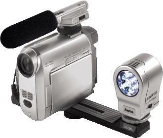 Produktbild Hama LED Lamp "Magnum DigiLight", 45 g, Camcorder flash (Makroblitz, Canon, Nikon, Panasonic)