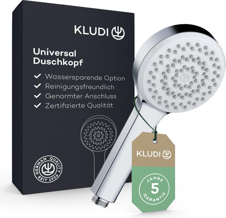 Kludi X1 Soffione doccia (1 Tipi di raggi, 15 l/min)