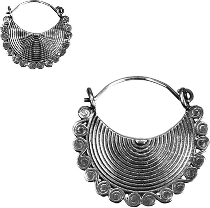 Immagine prodotto Star Piercing Orecchino in argento con placca azteca (senza ottone)