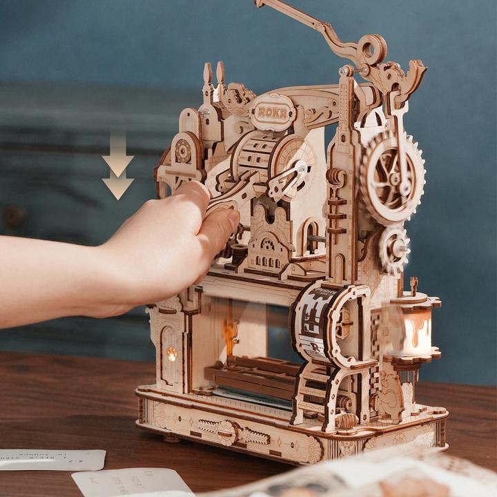 Actual product image Rokr Classic printing press