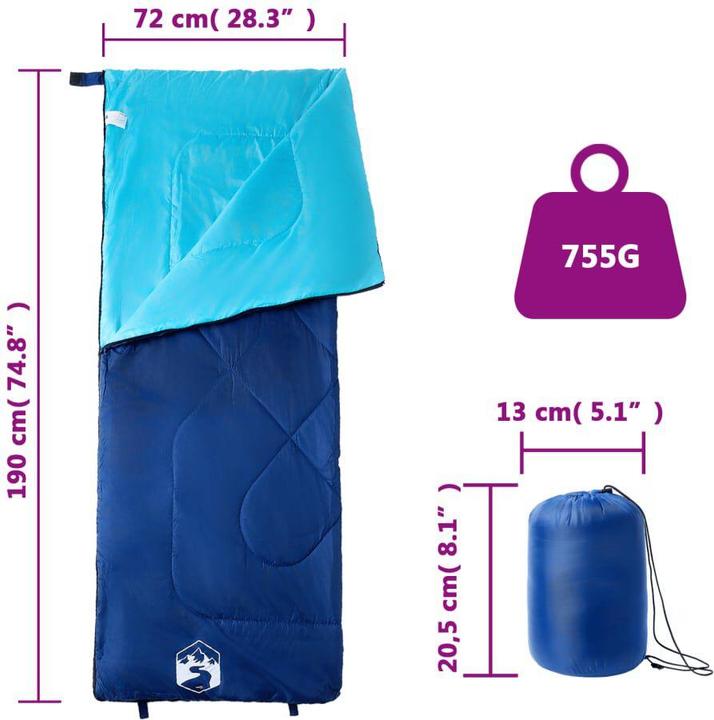 Produktbild vidaXL Schlafsack (190 cm)