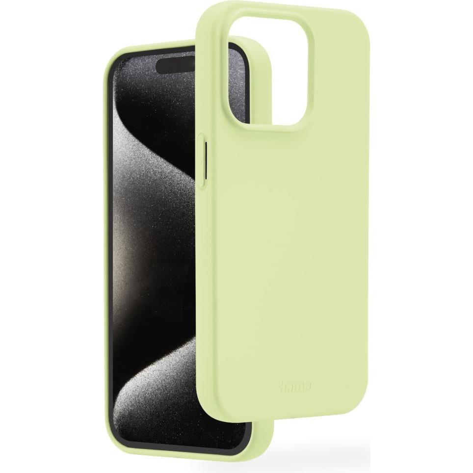 Thumbnail - Hama Fantastic Feel (Apple iPhone 15 Pro), Smartphone Hülle, Grün