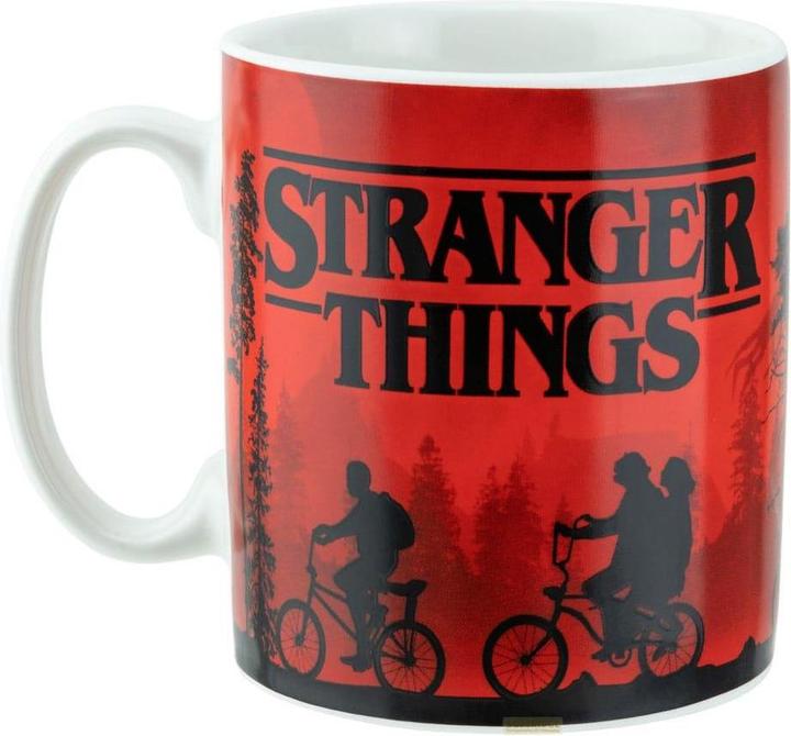 Paladone Products Stranger Things Tasse mit Aufkleber XL