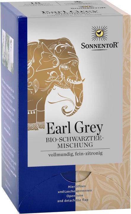 Sonnentor Schwarztee Earl Grey (27 g)