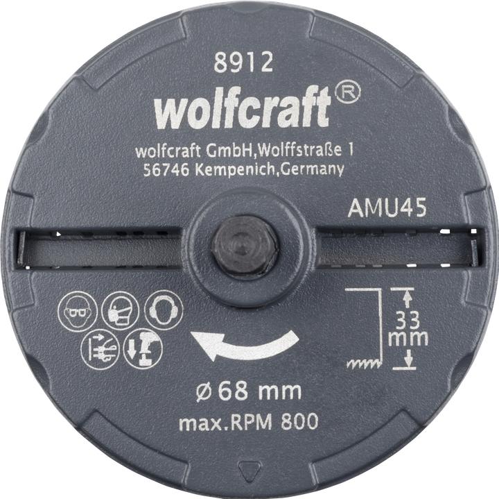 Actual product image wolfcraft 1 standard hole saw ø68 mm (68 mm)
