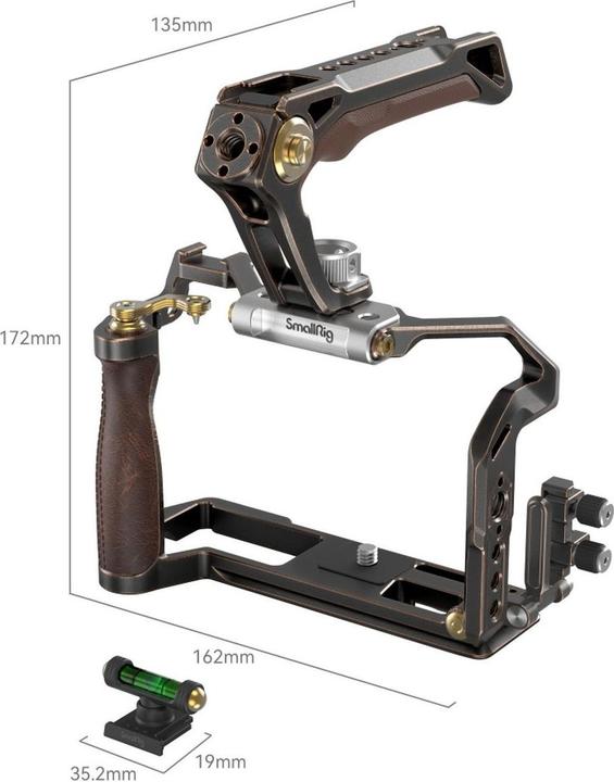 Actual product image SmallRig Retro Handheld Cage Kit for FUJIFILM X-T5 3872