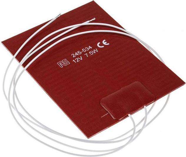 Produktbild RS PRO Heizmatte 100x75 7,5W 12VDC