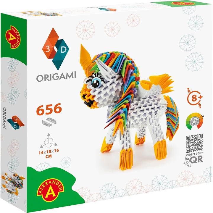 Produktbild Selecta Spielzeug ORIGAMI 3D - Einhorn, 656 Teile