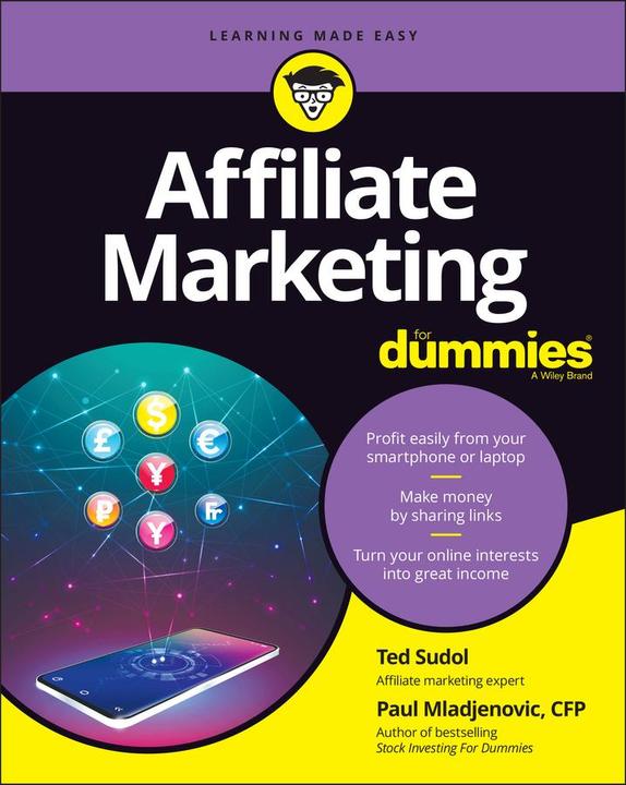 Produktbild Affiliate Marketing for Dummies (Englisch, Paul Mladjenovic, Ted Sudol, 2020)