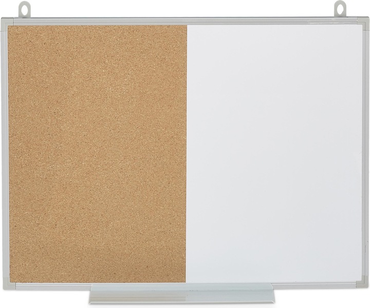 Actual product image Relaxdays combination board (Bulletin board, 60 x 7 x 45 cm)