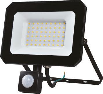 Actual product image ProPlus LED floodlight flat 100W SMD + sensor (10000 lm, IP44)