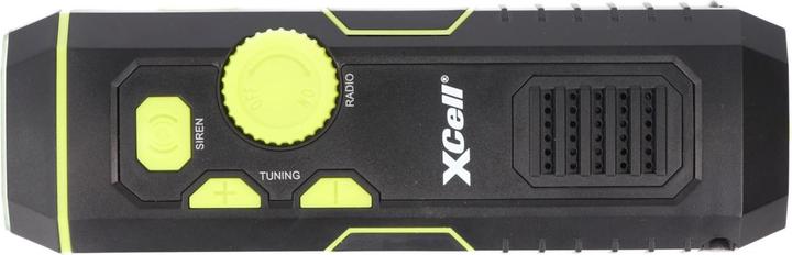Image du produit XCell Lampe de poche dynamo avec radio FM, alarme et fonction powerbank (30 lm)